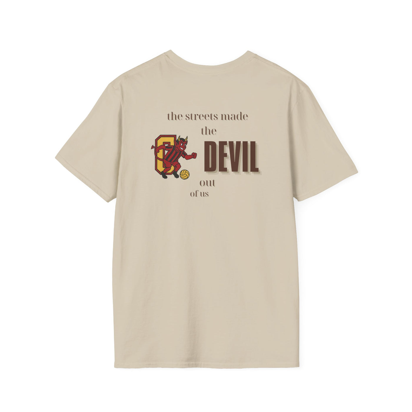 Street Football Devil T-Shirt